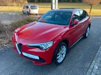 Second-hand Alfa Romeo Stelvio Super 200 CP (147 kW) 2018 Roșu SUV