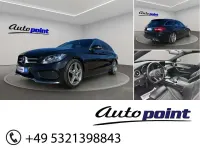 Gebraucht Mercedes C220 AMG line 170 PS (125 kW) 2018 Schwarz Kombi