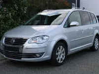Gebraucht VW Touran Highline 109 PS (80 kW) 2008 Silber Van / Kleinbus