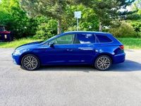 Usata Seat Leon ST XCELLENCE 184 CV (135 kW) 2017 Blu Station wagon