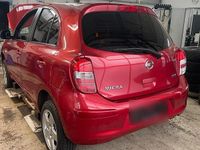 Gebraucht Nissan Micra 80 PS (58 kW) 2013 Rot Kleinwagen