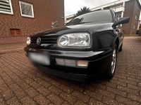 Gebraucht VW Golf Cabriolet Classicline 1997 Schwarz Cabrio