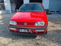 Brugt VW Golf Cabriolet 116 HK (85 kW) 1995 Rød Cabriolet