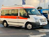 Gebraucht Ford Transit 125 PS (91 kW) 2013 Weiß/rot streifen Van / Kleinbus