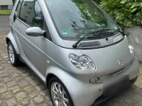 Gebraucht Smart ForTwo Cabrio Passion 61 PS (44 kW) 2003 Silber Cabrio