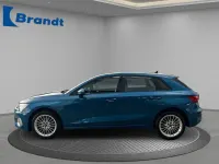 Gebraucht Audi A3 Advanced 150 PS (110 kW) 2023 Atollblau metallic (metallic) Limousine
