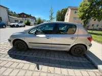 Gebraucht Peugeot 307 90 PS (66 kW) 2004 Silber Kleinwagen