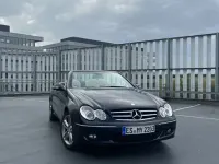 Gebraucht Mercedes CLK200 184 PS (135 kW) 2009 Schwarz Cabrio