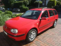 Gebraucht VW Golf III Basis 75 PS (55 kW) 1999 Rot Kombi
