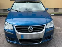 Gebraucht VW Touran Cross 170 PS (125 kW) 2008 Blau Van / Kleinbus