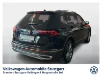 Gebraucht VW Tiguan Allspace Elegance 150 PS (110 kW) 2022 Schwarz SUV