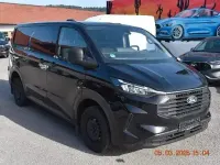 Brugt Ford Transit Custom Trend 150 HK (110 kW) 2025 Sort Pickup / Ladvogn