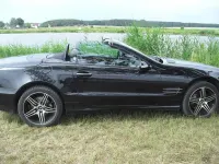 Gebraucht Mercedes SL500 306 PS (225 kW) 2004 Schwarz Cabrio