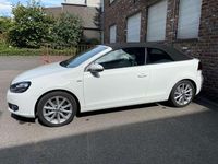 Gebraucht VW Golf Cabriolet LOUNGE 105 PS (77 kW) 2015 Weiß Cabrio
