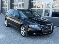 Gebraucht Audi A3 Attraction 140 PS (102 kW) 2008 Schwarz Kleinwagen