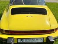 Gebraucht Porsche 911S 165 PS (121 kW) 1975 Gelb Cabrio