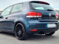 Gebraucht VW Golf VI Highline 122 PS (89 kW) 2009 Blau Kleinwagen