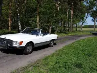 Gebraucht Mercedes SL450 224 PS (164 kW) 1972 Weiß Cabrio