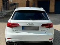 Gebraucht Audi A3 Sportback 116 PS (85 kW) 2018 Weiß Kleinwagen