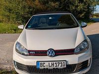 Gebraucht VW Golf Cabriolet GTI 211 PS (155 kW) 2014 Weiß Cabrio