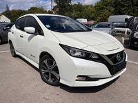Gebraucht Nissan Leaf Tekna 110 kW (150 PS) 2018 Weiß Kleinwagen