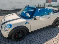 Gebraucht Mini John Cooper Works Cabriolet 211 PS (155 kW) 2010 Weiß Cabrio