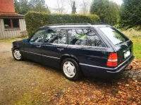 Brugt Mercedes E280 193 HK (141 kW) 1995 Blå Stationcar