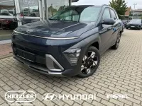 Gebraucht Hyundai Kona Prime 199 PS (146 kW) 2023 Serenity white / abyss black / SUV