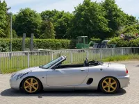 Używany MG F 120 KM (88 kW) 2001 Srebrny Kabriolet