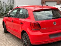 Gebraucht VW Polo Trendline 69 PS (50 kW) 2009 Rot Kleinwagen