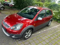 Gebraucht Ford Fiesta 90 PS (66 kW) 2007 Rot Kleinwagen