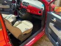 Gebraucht Fiat 500 Lounge 69 PS (50 kW) 2010 Rot Kleinwagen