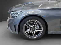 Gebraucht Mercedes C200 AMG 184 PS (135 kW) 2023 Metalliclack selenitgrau (metallic) Coupé