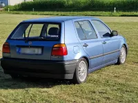 Gebraucht VW Golf III 60 PS (44 kW) 1992 Blau Kleinwagen