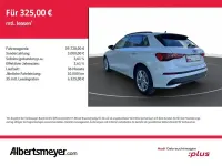 Brugt Audi A3 Advanced 204 HK (150 kW) 2025 Hvid Sedan