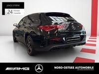 Gebraucht Mercedes CLA250e Shooting Brake AMG 160 PS (117 kW) 2021 Unilack nachtschwarz Kombi