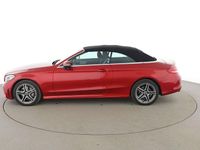 Gebraucht Mercedes C180 AMG line 156 PS (114 kW) 2018 Rot Cabrio