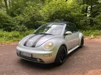 Gebraucht VW New Beetle 101 PS (74 kW) 2003 Silber Kleinwagen