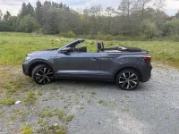 Gebraucht VW T-Roc Cabriolet R-line 150 PS (110 kW) 2022 Grau Cabrio