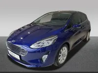 Gebraucht Ford Fiesta 101 PS (74 kW) 2017 Blau Kleinwagen