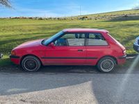 gebraucht Mazda 323 BG rot 75000km 2. Hand 2/3 1991