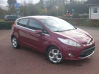Gebraucht Ford Fiesta Titanium 120 PS (88 kW) 2008 Rot Kleinwagen