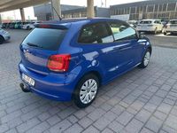 Used VW Polo 90 HP (66 kW) 2010 Blue Hatchback