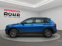 Gebraucht VW Tiguan Trendline 150 PS (110 kW) 2019 Caribbean blue metallic SUV