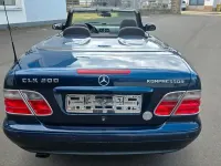Gebraucht Mercedes CLK200 136 PS (100 kW) 1999 Blau Cabrio