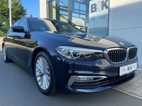 Gebraucht BMW 525 Luxury Line 231 PS (169 kW) 2017 Blau metallic imperialblau brillanteffekt meta Limousine