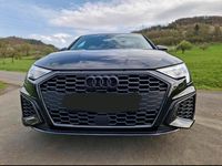 Gebraucht Audi A3 S-Line 150 PS (110 kW) 2023 Schwarz Limousine