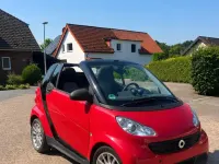 Gebraucht Smart ForTwo Cabrio 71 PS (52 kW) 2014 Rot Cabrio