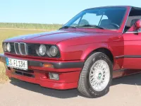 Gebraucht BMW 325 Cabriolet Sport Line 170 PS (125 kW) 1990 Rot Cabrio