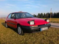 Gebraucht Mazda 323F 88 PS (64 kW) 1990 Rot Kleinwagen